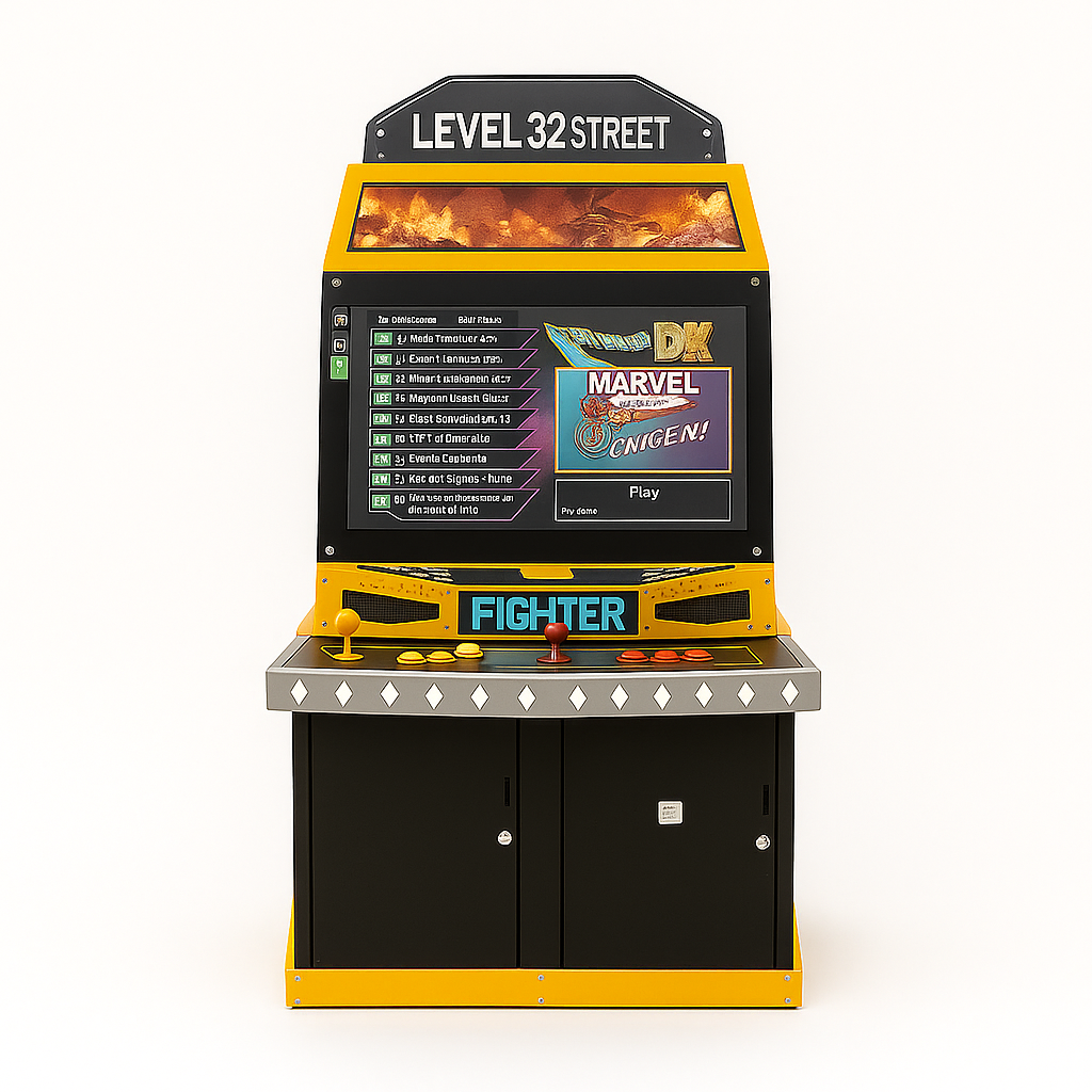 VoxForge Level 32 Street Fighter Cabinet