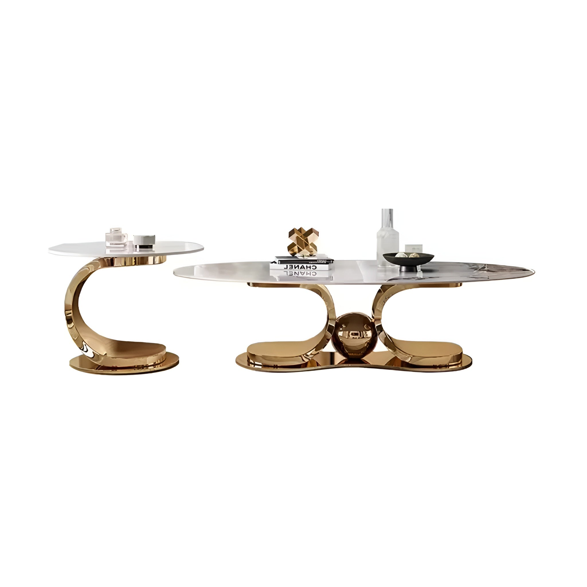 Aurion Luxe Duo Coffee Table Set